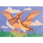 Radost v písku Šablona na pískování pterodaktyl A5 148 x 210 mm – Zboží Dáma Radost v písku Šablona na pískování pterodaktyl A5 148 x 210 mm – Zboží Dáma