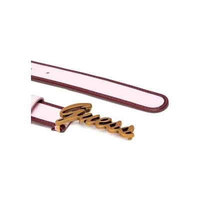 Guess dámský pásek Magali belt W3RZ03 WF7Q0 Růžová – Zboží Mobilmania