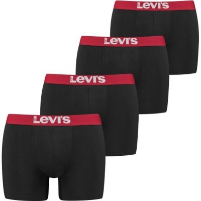 Levi's solid Basic Brief 4P černá – Zbozi.Blesk.cz