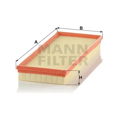 MANN FILTER Vzduchový filtr C 38 116 – Hledejceny.cz