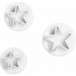 Cake Star Vypichovače Star - hvězdy, 3x – Hledejceny.cz