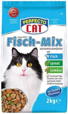 Perfecto Cat rybí mix 2 kg