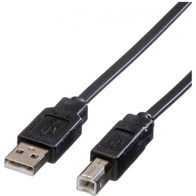 Roline 11.02.8868 USB plochý kabel A-B, 1,8m – Hledejceny.cz