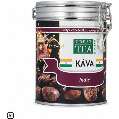 Great Tea Garden Káva India Planta zrnková 0,2 kg – Hledejceny.cz