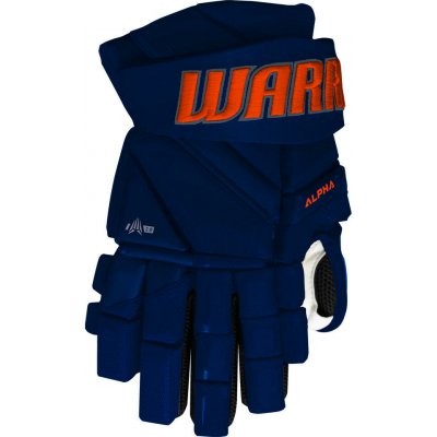 Hokejové rukavice Warrior Alpha LX3 Pro Edmonton Oilers (EDO) sr – Zboží Dáma
