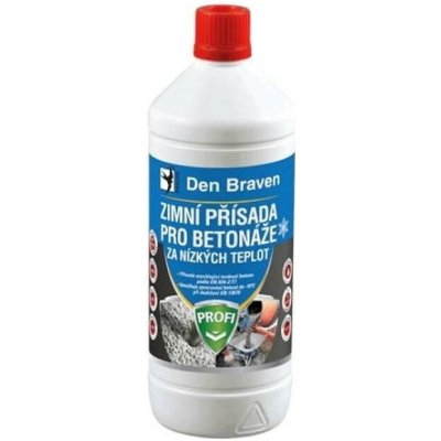 Přísada zimní pro betonáže za nízkých teplot Den Braven – 1 l – Zboží Mobilmania