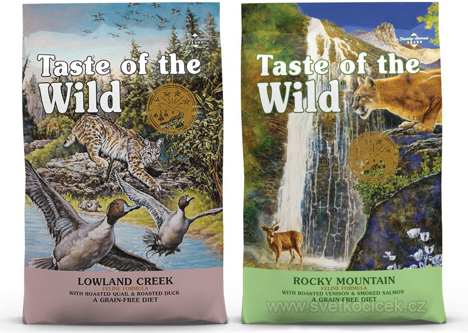 Taste of the Wild Lowland Creek Rocky Mountain 2 x 6,6 kg