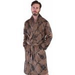 hnědý teplý huňatý župan pro muže modrní grafitové – Zbozi.Blesk.cz