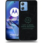 Picasee silikonový průhledný Motorola Moto G54 5G LEFT A MARK – Zboží Živě