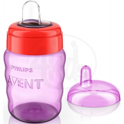 Avent Hrneček pro první doušky classic fialový 260 ml