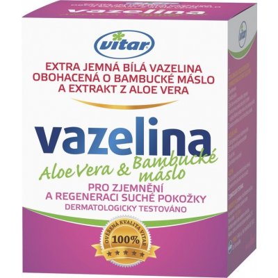 Vitar vazelína Aloe Vera+Bambucké máslo 110 g – Zboží Mobilmania