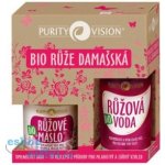 Purity Vision Rose růžová voda 100 ml + máslo z růže 120 ml dárková sada – Zboží Dáma