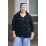 Italy fashion dámská dlouhá mikina SKYLAR černá – Hledejceny.cz