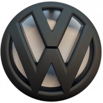 VW GOLF VI (2008-2014) přední znak, logo (13,5cm) - černá matná | Zboží Auto