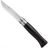 Nůž Opinel N°08 Inox Ebony 8,5 cm ebenová rukojeť