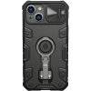 Pouzdro a kryt na mobilní telefon Apple Pouzdro Nillkin CamShield Armor PRO Magnetic iPhone 14 PLUS MagSafe černé