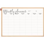 Memobe Týdenní plánovací tabule magnetická 90 x 60 cm – Zboží Dáma