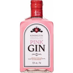 Kensington Dry Pink Gin 37,5% 0,7 l (holá láhev)