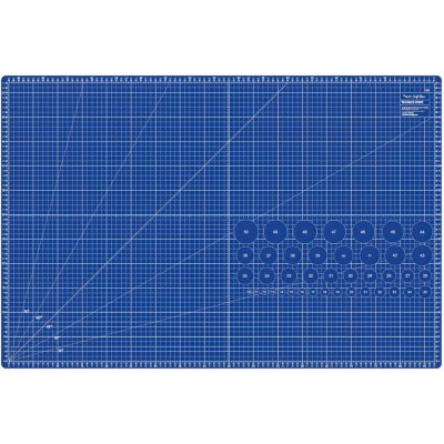 STRIMA Řezací podložka na látky, patchwork TEXI BLUE L, samosvorná, modrá, 90x60cm, vel. L, tloušťka 3mm – Zboží Dáma STRIMA Řezací podložka na látky, patchwork TEXI BLUE L, samosvorná, modrá, 90x60cm, vel. L, tloušťka 3mm – Zboží Dáma
