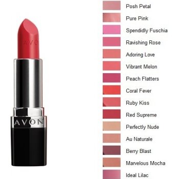 Avon rtěnka True Colour Matte Berry Blast 3,6 g od 89 Kč - Heureka.cz