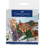 Olejové barvy Faber-Castell 24 barev, tuba 20 ml – Zboží Dáma