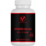 Vitaminum vitamín D3 1000 IU + K2 110 tablet – Hledejceny.cz