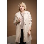 Elegantní kabát Monako khaki – Zboží Dáma