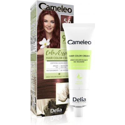 Delia Cameleo Color Essence barva na vlasy 5.6 Mahogany Brown 75 g