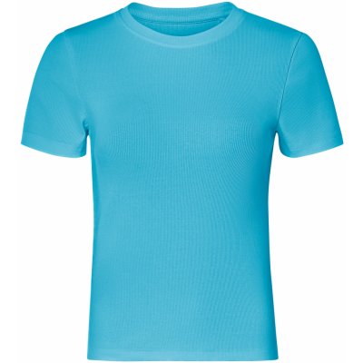 esmara Dámské vroubkované triko modrá – Zboží Dáma