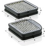 MANN-FILTER Filtr, vzduch v interiéru CUK22000-2 – Hledejceny.cz