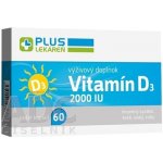 Plus Lékárna Vitamin D3 2000 IU 60 kapslí – Hledejceny.cz