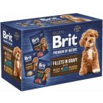 Brit Premium by Nature Adult Dog Fillets in Gravy Multipack 12 x 85 g – Sleviste.cz