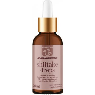 Allnutrition Mushrooms Shiitake Drops 30 ml – Hledejceny.cz