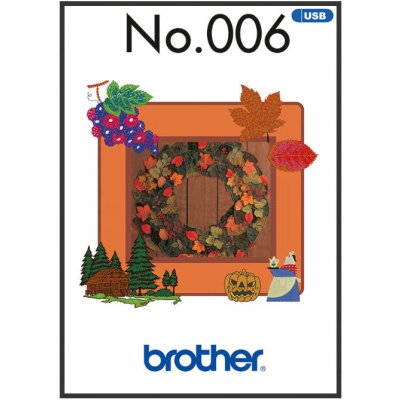 Vyšívací vzory Brother č. 6 Podzimní motivy – Sleviste.cz