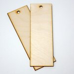 Dřevěná záložka do knihy 15 x 5 cm – Zboží Mobilmania