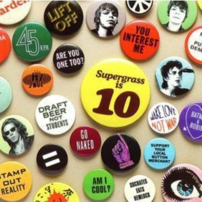 Supergrass - Supergrass Is 10 - Best Of 94 - 04 CD – Zboží Mobilmania