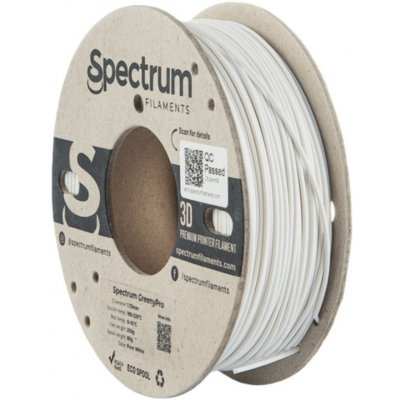 Spectrum GreenyPro 1.75mm PURE WHITE 0.25 kg – Zboží Živě