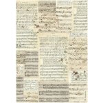 Stamperia Rýžový papír Hudba – Zboží Dáma