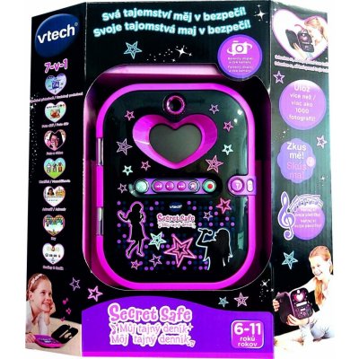 Vtech Kidi Secret Safe Můj tajný deník černý CZ – Hledejceny.cz