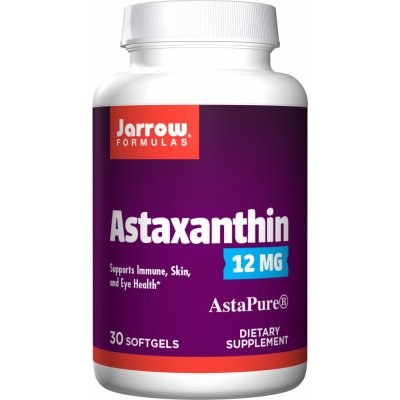 Jarrow Formulas Astaxanthin 12 mg 30 softgelových kapslí