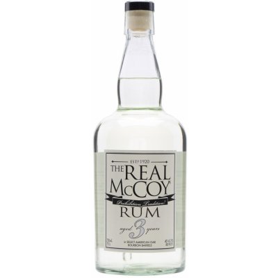 Rum The Real McCoy 3y 40% 0,7 l (holá láhev) – Zboží Mobilmania