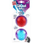 GiGwi Ball míček karta pískající M 2 ks – Zboží Dáma