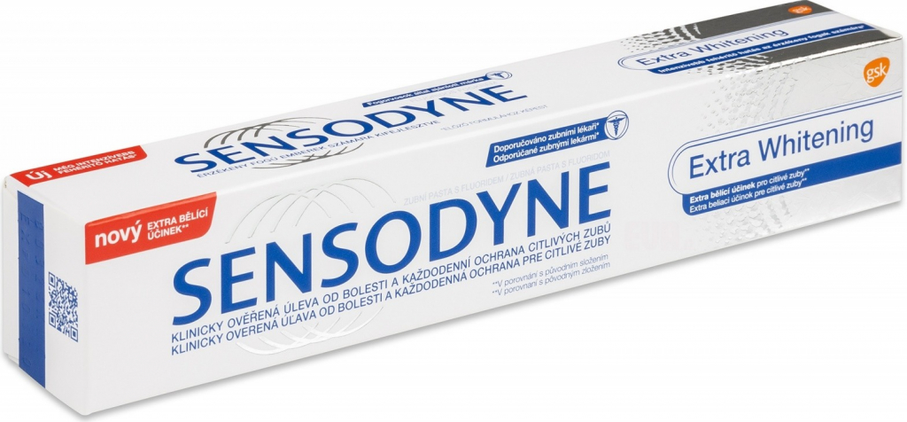 Sensodyne Extra Whitening s fluoridem 75 ml