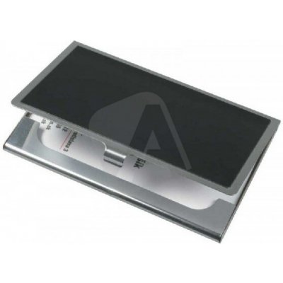 Audit web kovový vizitkář METAL černo stříbrný – Hledejceny.cz