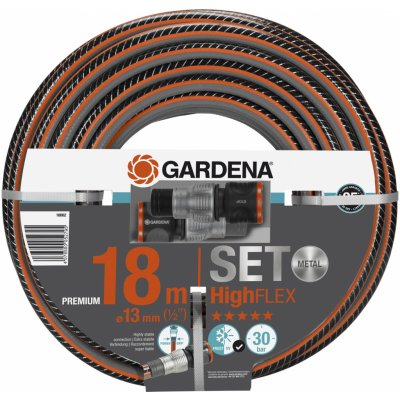 GARDENA Hadice HighFLEX Comfort 1/2", 18 m - sada 18062-20 – Sleviste.cz