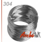 Nerezový drát 304 měkký, 0,3 mm, cívka 100 m – Hledejceny.cz