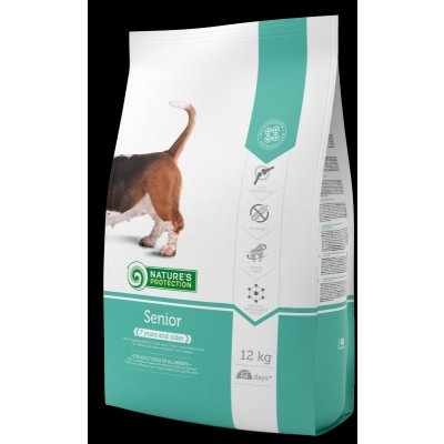 Nature's Protection Dog Dry Senior 12 kg – Zboží Mobilmania