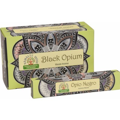 Sanu Babu Vonné tyčinky Black Opium 15 g – Sleviste.cz