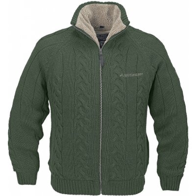 Svetr s kožešinovou podšívkou olivová – Hledejceny.cz