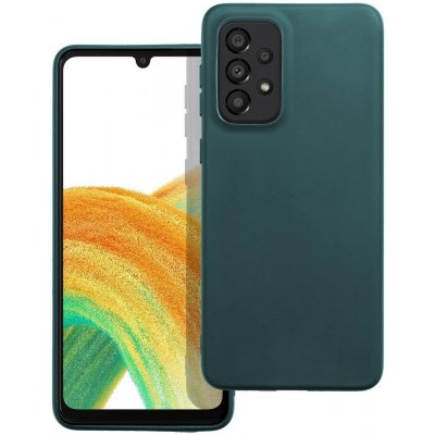 Pouzdro Case4Mobile Silikonové MATT Samsung Galaxy A33 5G - tmavě zelené – Zboží Mobilmania